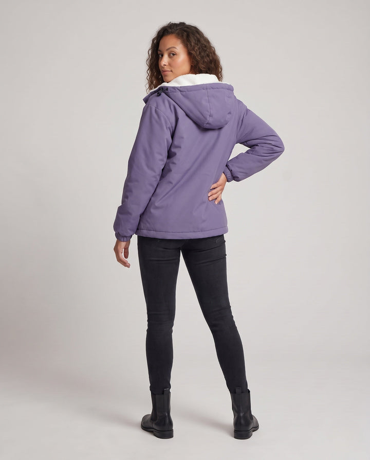 Damska warm polarowa lined windbreaker Lumaza