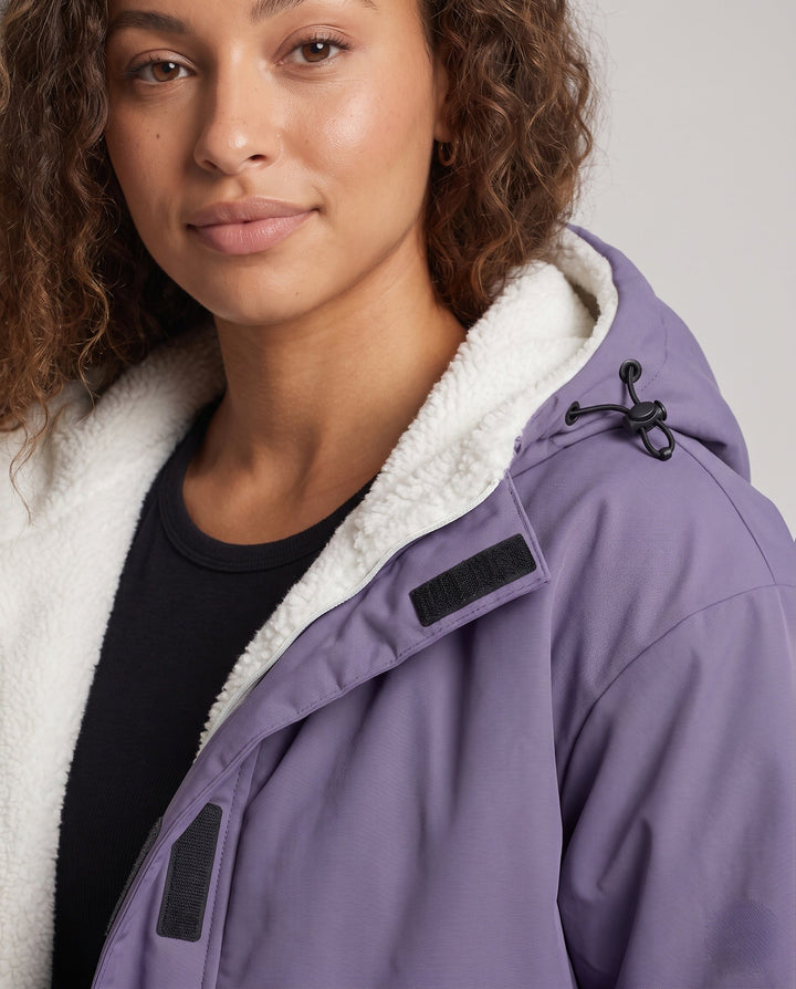 Damska warm polarowa lined windbreaker Lumaza