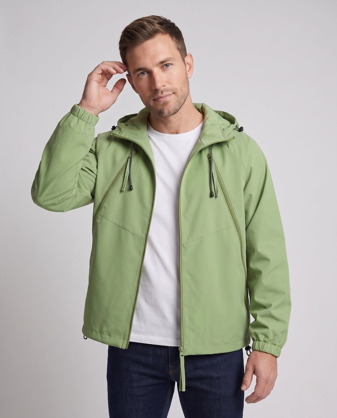 Męski Casual Windbreaker