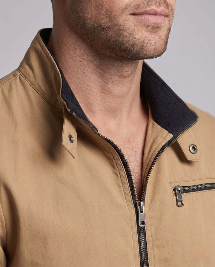 Męski Lekki Transitional Kurtka z Kieszenie
