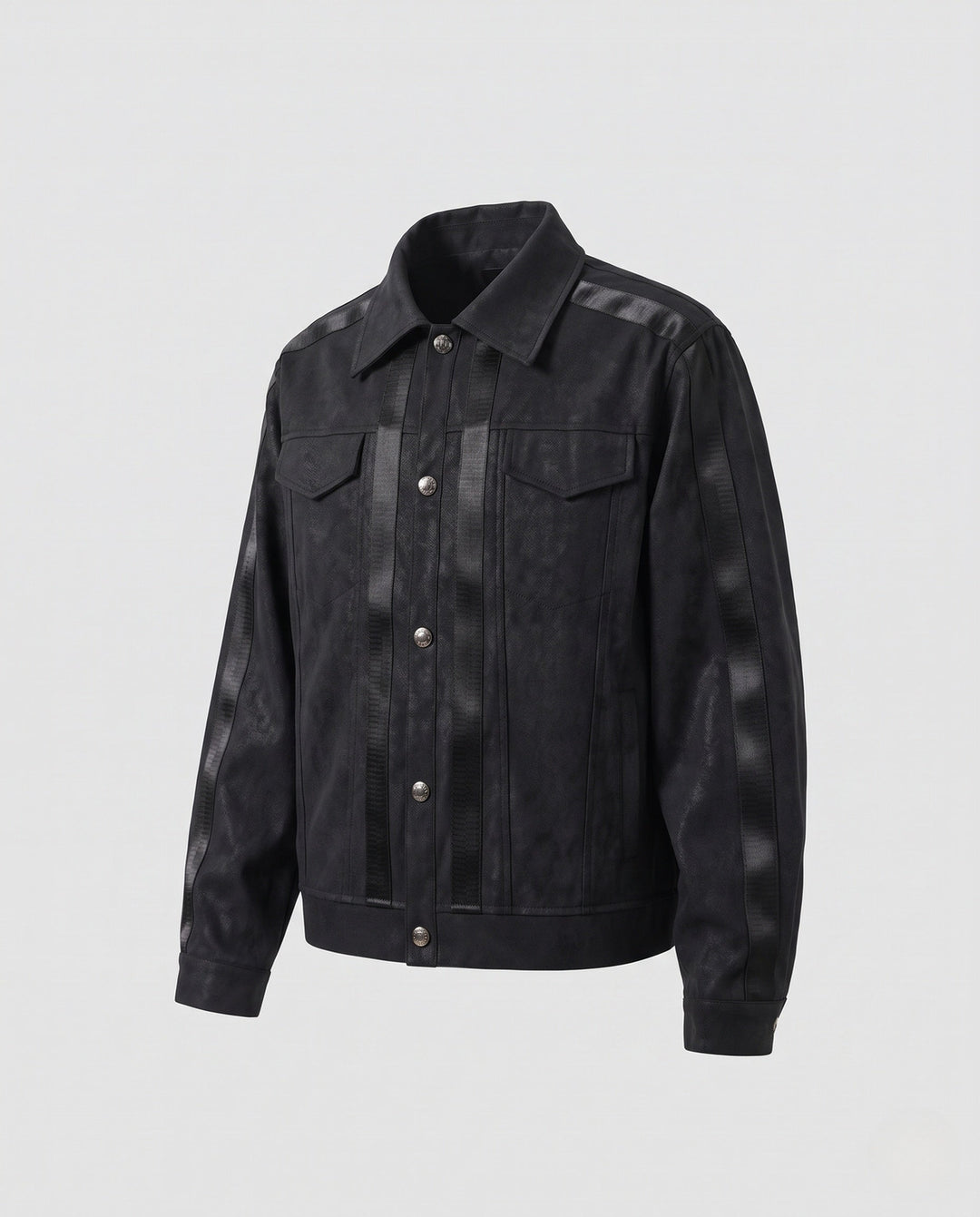 Męski Miejski Oversized Denim Kurtka