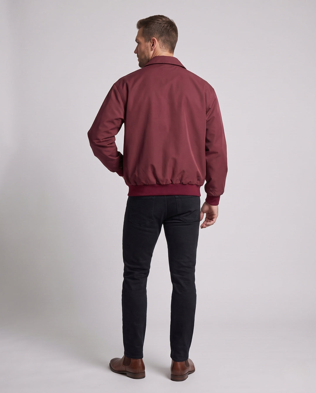 Męski Fashion Transitional Kurtka z Praktyczny Kieszenie