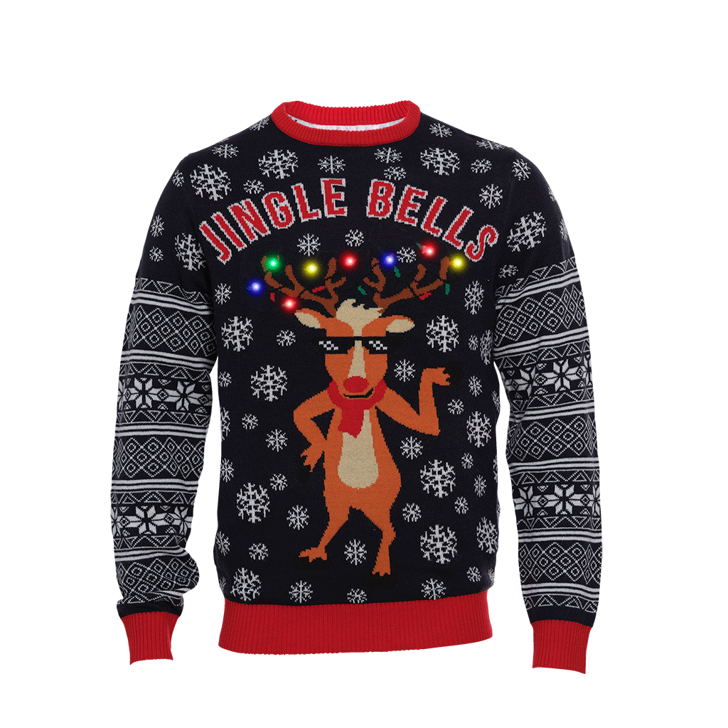 Jingle Bells Christmas Sweter Męskie