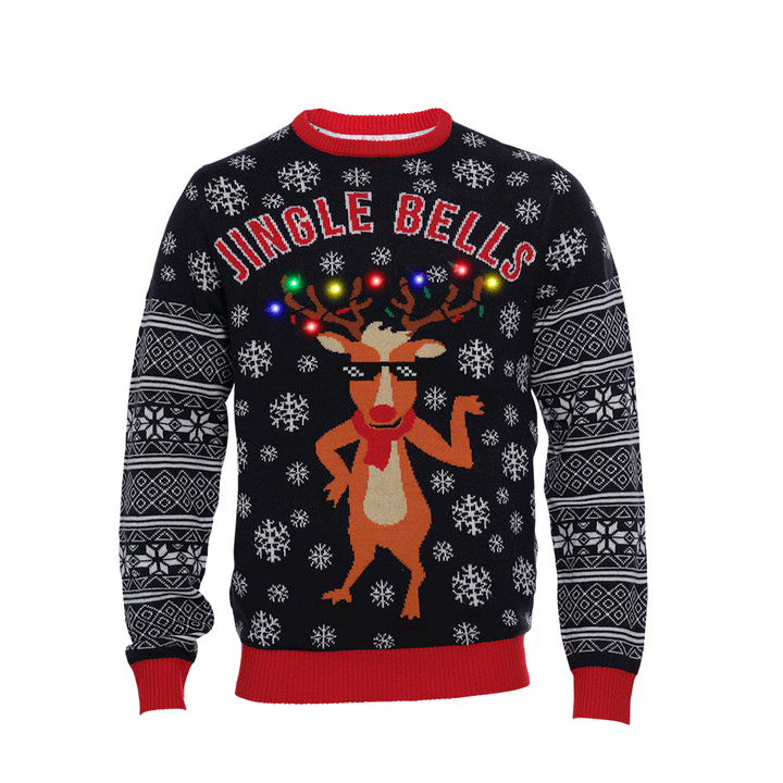 Jingle Bells Christmas Sweter Męskie