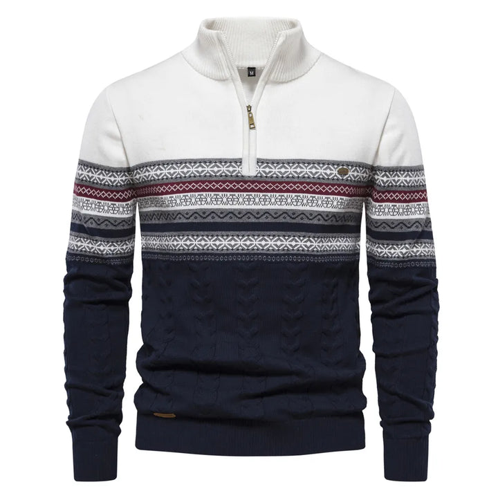 Bluza - Męska Retro Wzór Bluza z Wygodny i Unique Fason