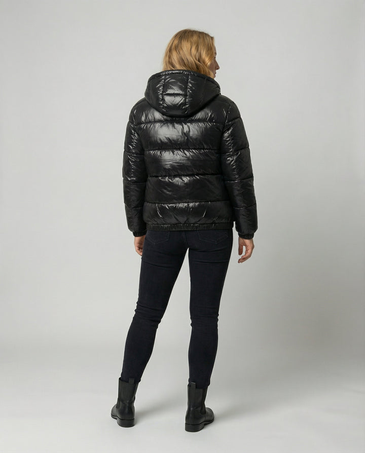Unisex down kurtka pikowana