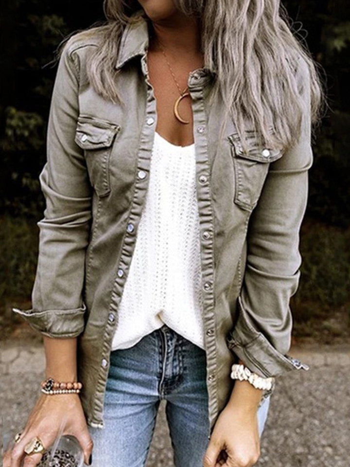 Old denim kurtka