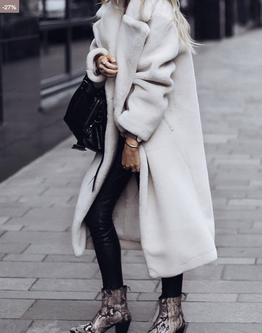 Wcredible Wwter płaszcz Designer ciepła i stylowy