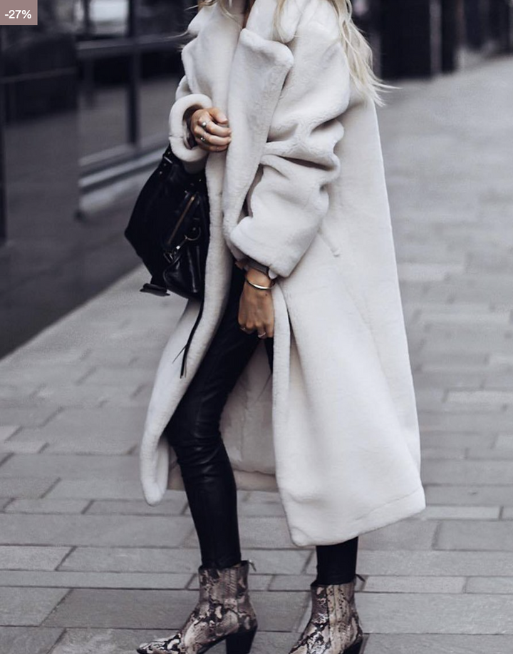 Wcredible Wwter płaszcz Designer ciepła i stylowy