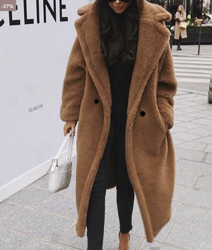 Wcredible Wwter płaszcz Designer ciepła i stylowy