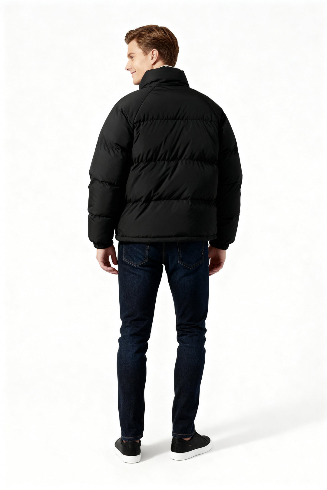 | Fleece-Lined Puffer Kurtka