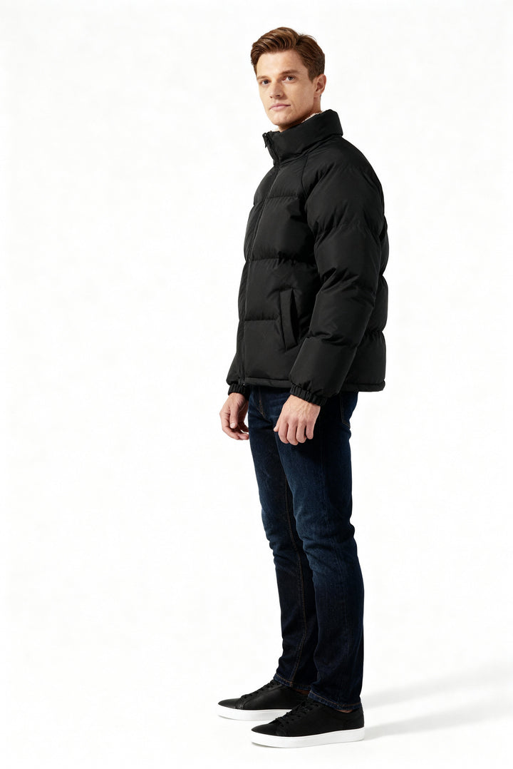 | Fleece-Lined Puffer Kurtka