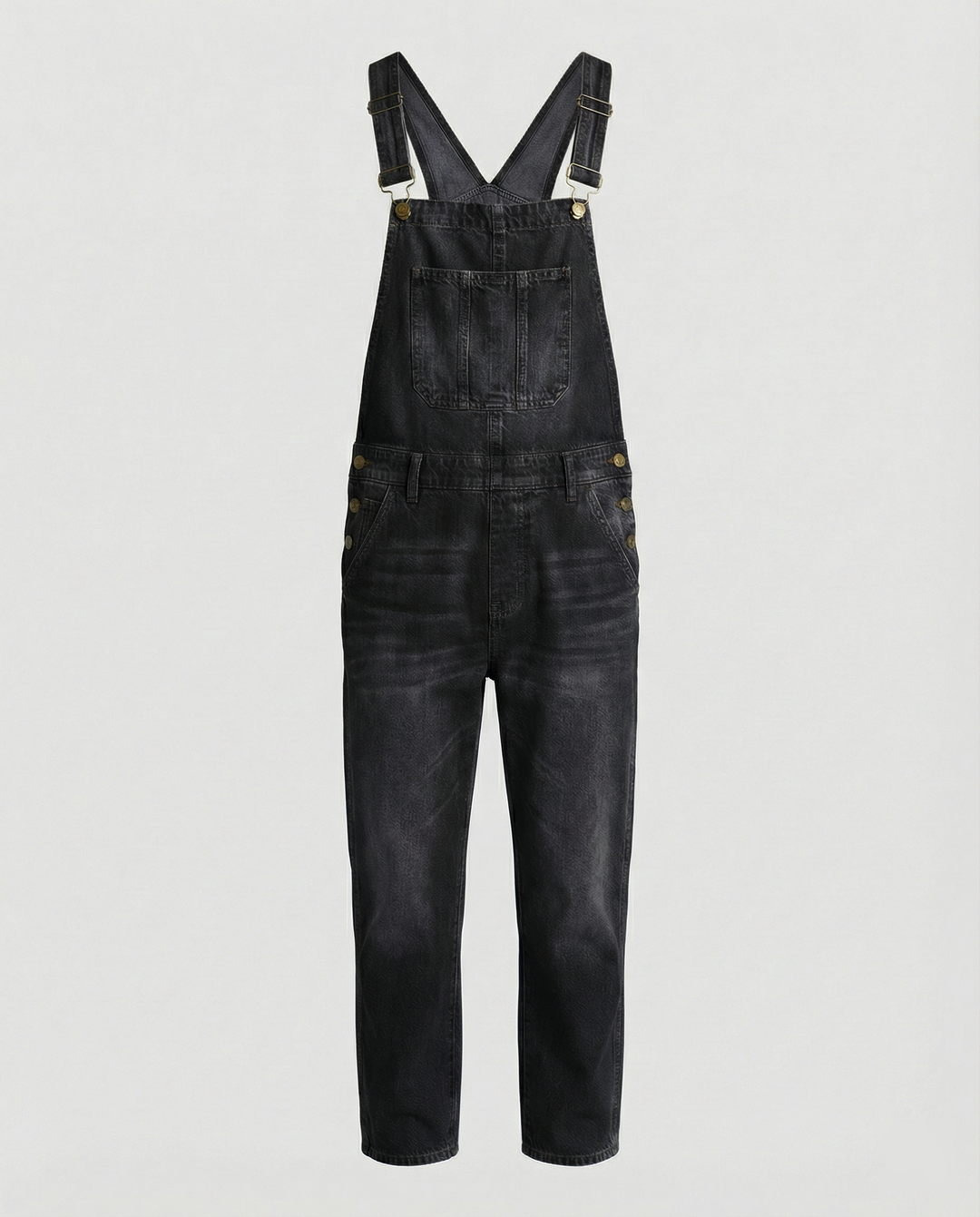 Męska overalls solidny z regulowany straps