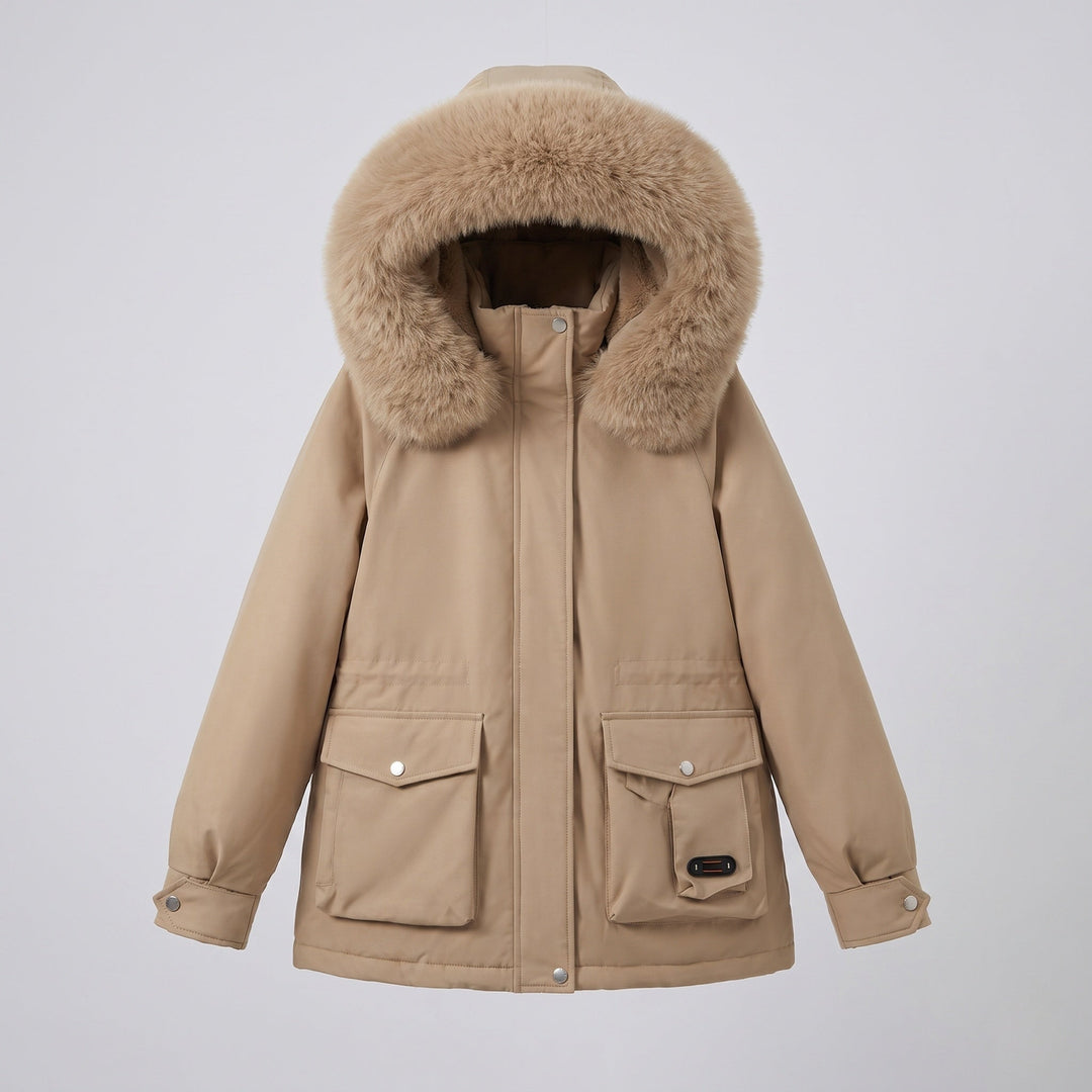 Parka Damska Stylowa Nowoczesna Lekka