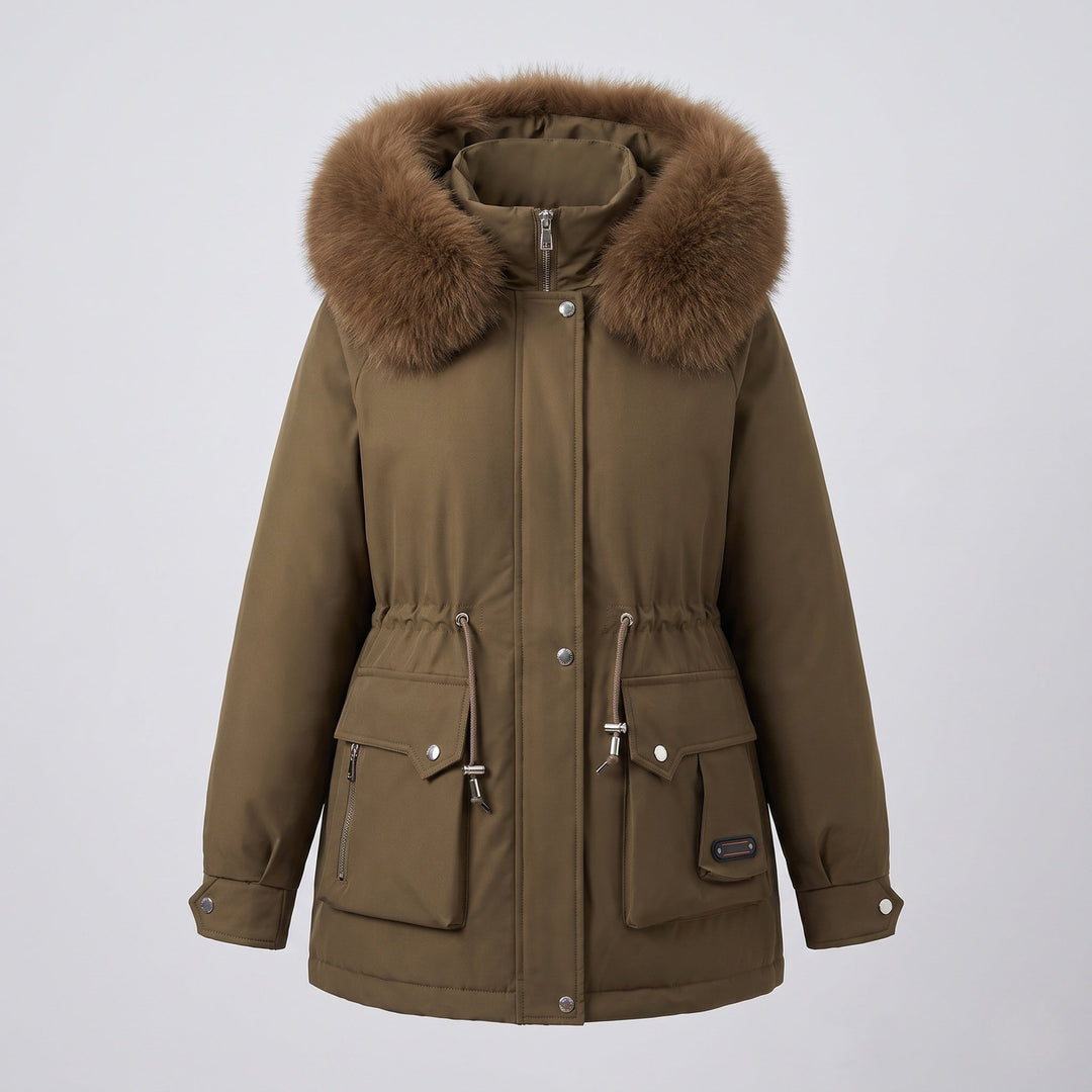 Parka Damska Stylowa Nowoczesna Lekka