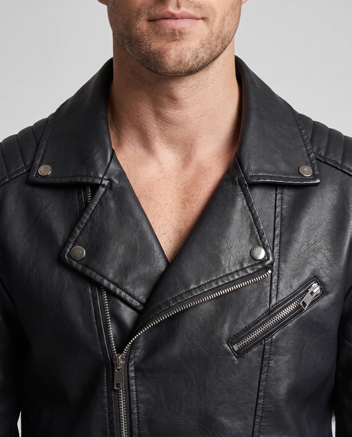 Męski Fashion Biker Kurtka