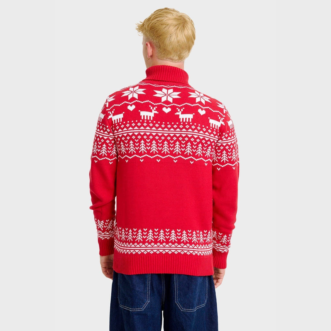 Greenland Christmas turtleneck sweter Męska