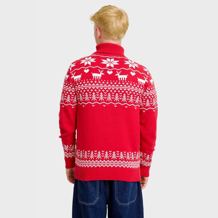 Greenland Christmas turtleneck sweter Męska