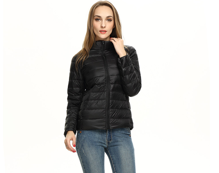 Miejski Chic lekka Down kurtka