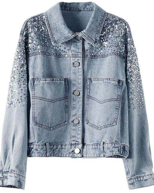 denim kurtka